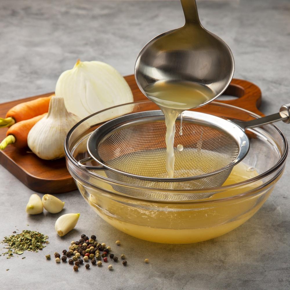 6 Inch Stainless Steel Fine Mesh Strainer Rinse Strain Drain Sifter Kitchen Tool Dishwasher Safe Durable Construction