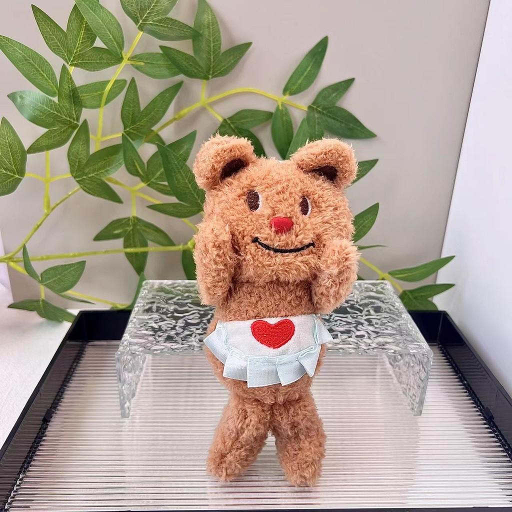Brown Lovable Butterbera Bear Plush Toy Extra Soft With Convenient Keychain