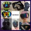 Schutzbrille Outdoor Motorrad Winddicht Sanddicht Brille Taktisch Anti-Explosions Gesichtsschild Motocross Ski Brille