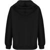 Women's Solid Casual Dough Twists Texture Drawstring Hoodie Top Sweater