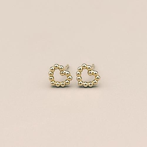 Before Moonrise 14K Mini Heart Earrings Ge7