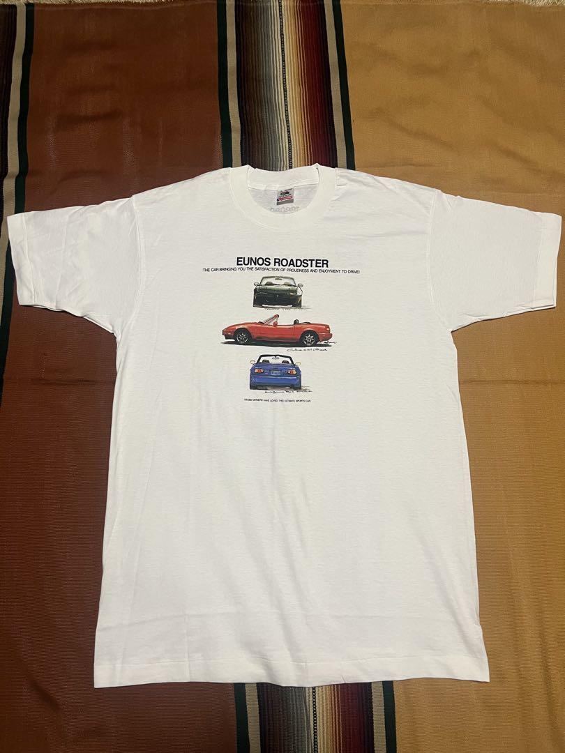 

[USED] 90s USA-made Eunos Roadster 100,000th Unit Commemorative T Bow (Not for Sale) White