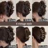 Neue Vintage Kaffee Farbe Haar Klaue Clip Trendy Einfache Geometrische Bogen Shark Haar Clip Haarnadeln Für Frauen Haar Zubehör Koreanische Kopfbedeckungen