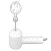 Kabelloser elektrischer Handmixer USB wiederaufladbarer Hand-Schneebesen Elektrischer Milchaufschäumer mit 2 Rührbesen