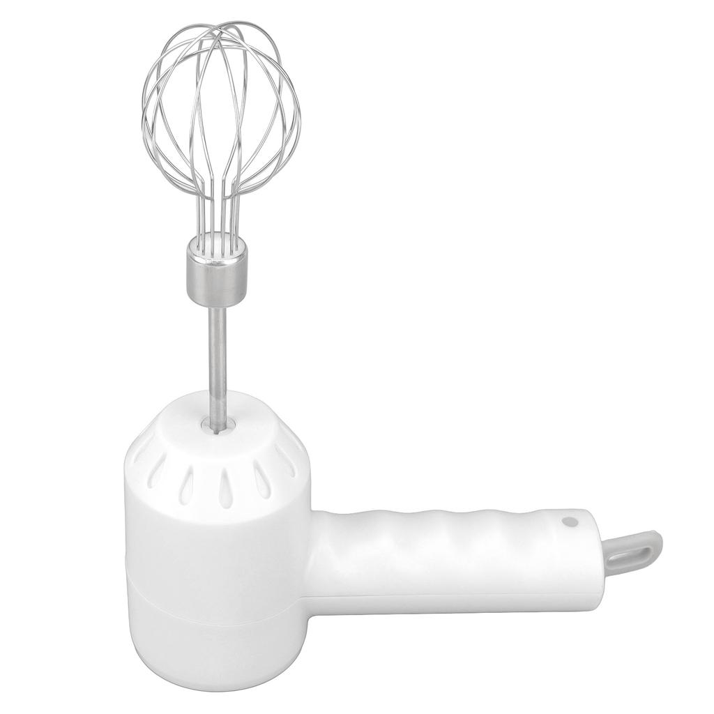 Cordless Electric Hand Mixer USB Rechargable Handheld Eggbeater Electric Milk Frother with 2 Stir