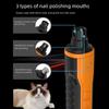 Professional Dog Cats Nail Care Tool Rechargeable Claw Grinder 3 Adjustable Head Low Noise Design Pet Nail Grinder