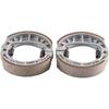 1Pcs 105mm Rear Drum Brake Pads Shoes Fit For GY6 125cc 150cc 152QMI 157QMJ 1P52QMI 1P57QMJ Scooter Moped