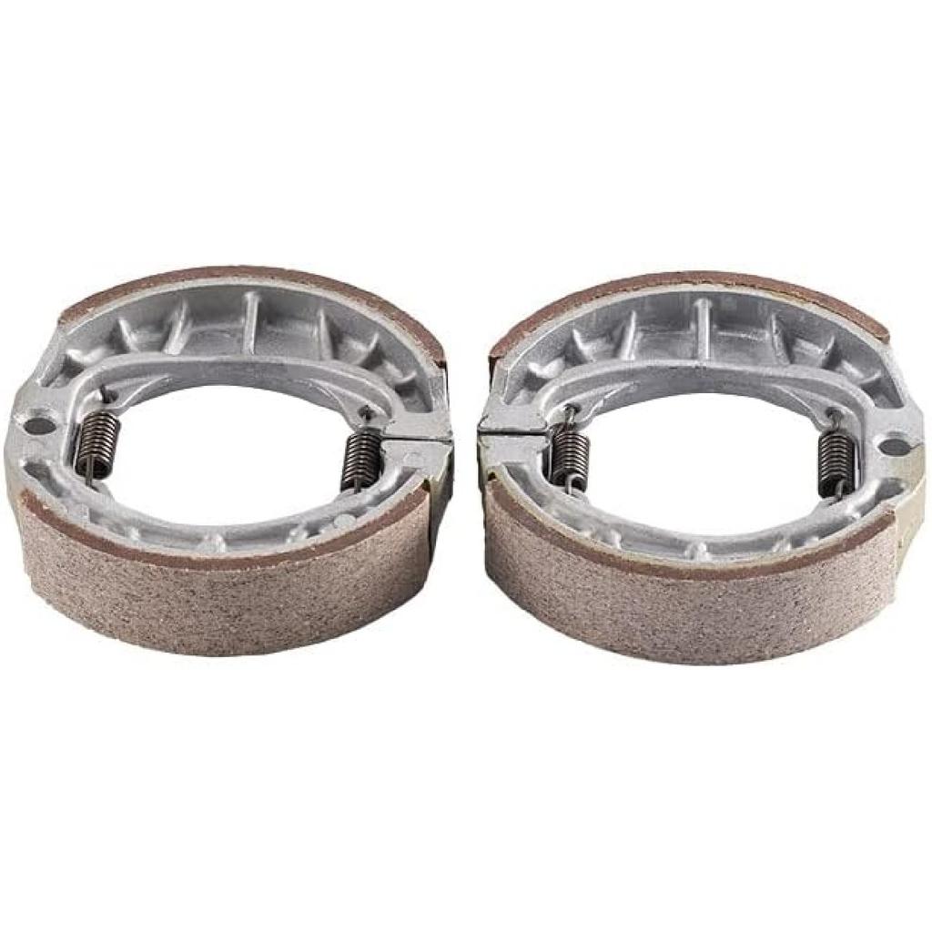1Pcs 105mm Rear Drum Brake Pads Shoes Fit For GY6 125cc 150cc 152QMI 157QMJ 1P52QMI 1P57QMJ Scooter Moped