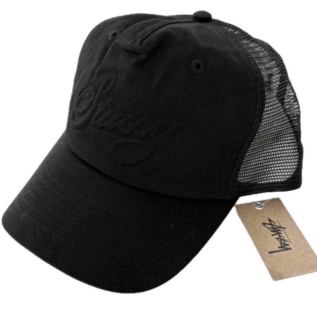[USED] STUSSY CURSIVE STITCH SNAPBACK TRUCKER