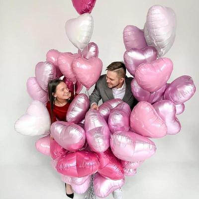 10 szt. Duże czerwone balony foliowe w kształcie serca, 18 cali, na Walentynki, Ślub, Baby Shower, Rocznicę, Zaręczyny, Dekoracja
