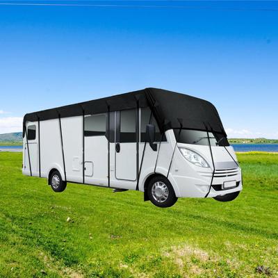 Universelle takbeskyttere Allværstakpresenning Vanntett campingvogntrekk 210D Oxfordduk Bobiler Taktrekk 4 Str.