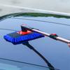 SEAMETAL Telescoping Car Wash Brush Mop Towel Kit Long Handle Chenille Mop Brusher Car Washing Dust Removal Cleaning Supplies