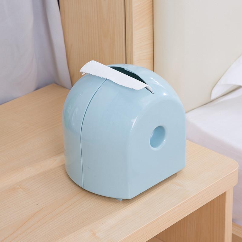 Modern Scandinavian Tissue Box With Abs Plastic Material For Home And Bathroom Decor