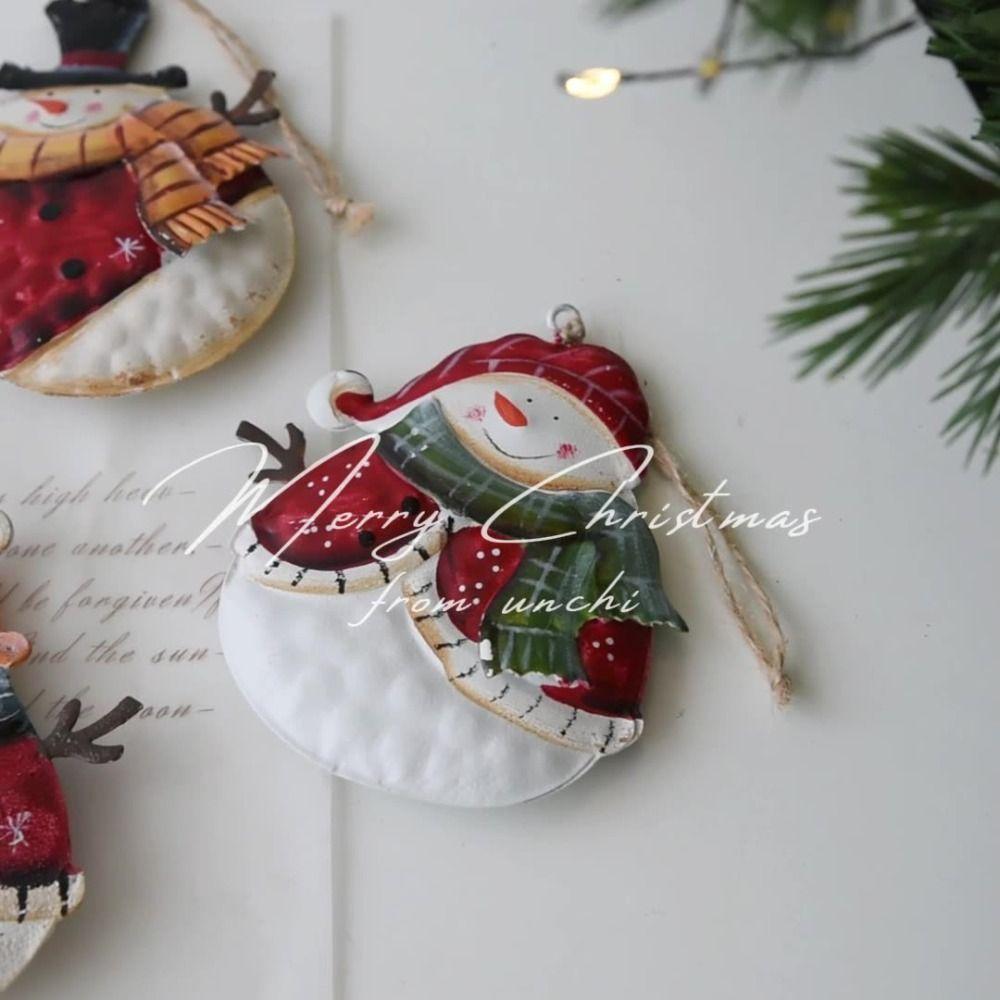 Handmade Christmas Hanging Model Pendant Xmas Ornament Creative Christmas Tree Decor Festival