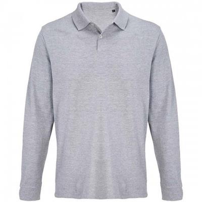 Unisex Adult Pacific Pique Long-Sleeved Polo Shirt