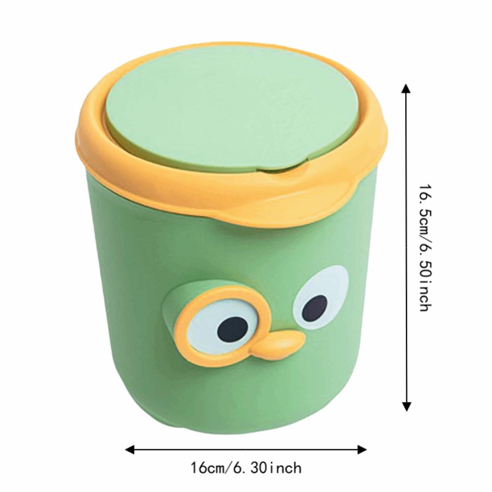 Storage Organizer Desktop Trash Can With Lid Storage Organizer Mini Desktop Waste Basket  Desk