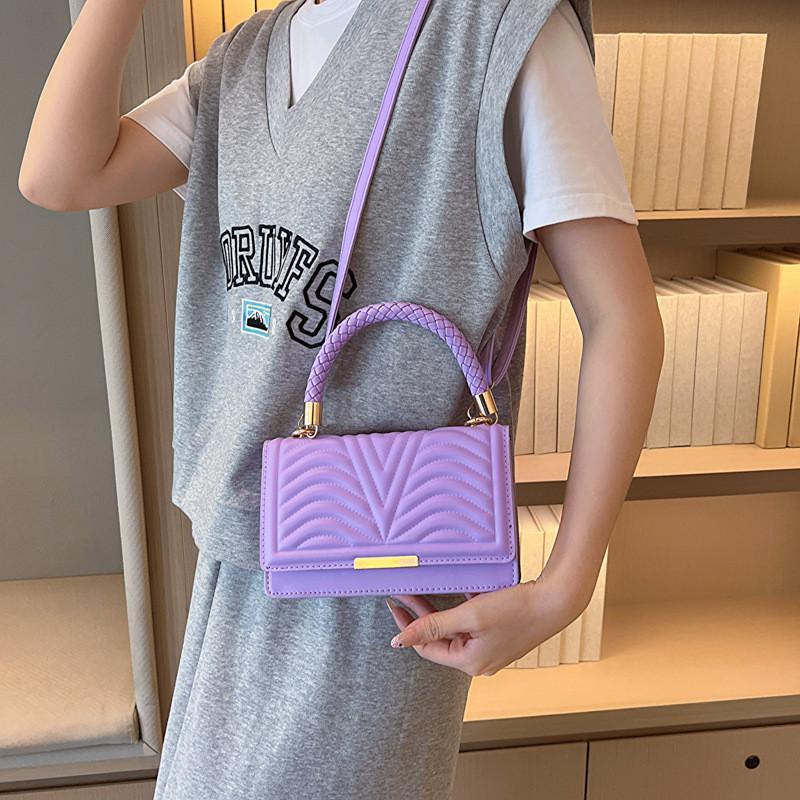 2023 Summer New Retro Pu Street Fashion Single Shoulder Crossbody Bag Women's Bag