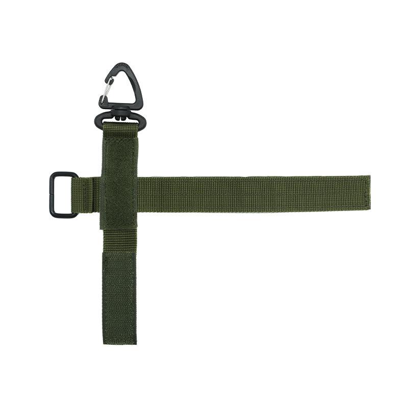 EDC styrker flerbruksspenne for militærentusiaster, utendørs taktiske hansker, paraplyer for fjellklatring, tauoppbevaring, triangel hurtigspenne
