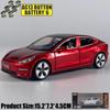 1:32 Model 3 Mid-size Luxury Sedan Alloy Metal Diecast Model Car Simulation Miniature Holiday Present & Home Trendy Ornament Toy