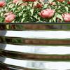 Planter, Metal Flower Planter with Safety Edge and Gloves, Open Bottom, 160W x 80D x 56H cm, Grey
