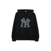 MLB Bluzy Unisex New York Yankees Czarna z Kapturem Umiarkowany Kardigan 3ATRB0231-50BKS