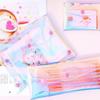 4Pcs Transparent Cosmetic Bag Women Makeup Storage Clear Organizer Wash Travel Portable Toiletry Multifunction Purse Pouch Bag