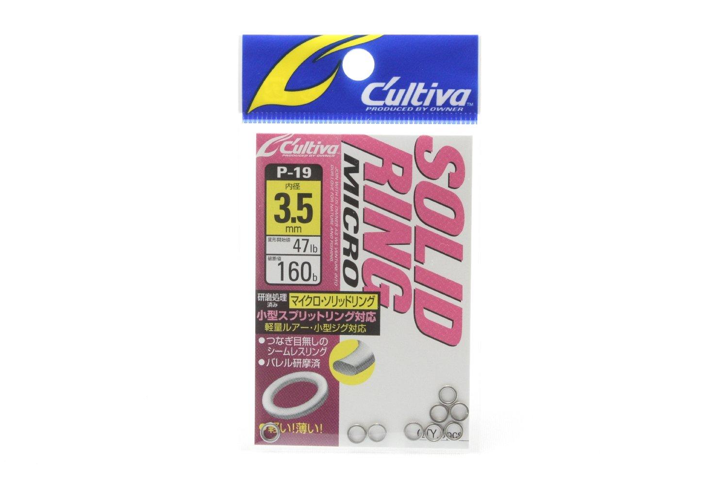 OWNER 72819 P-19 Micro Solid Ring 3.5 3.5mm