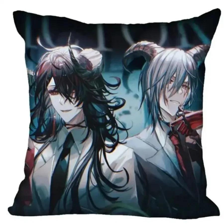 Luxiem Anime Cushion Pillow Cover Bedroom Home Decorative Pillowcase Square