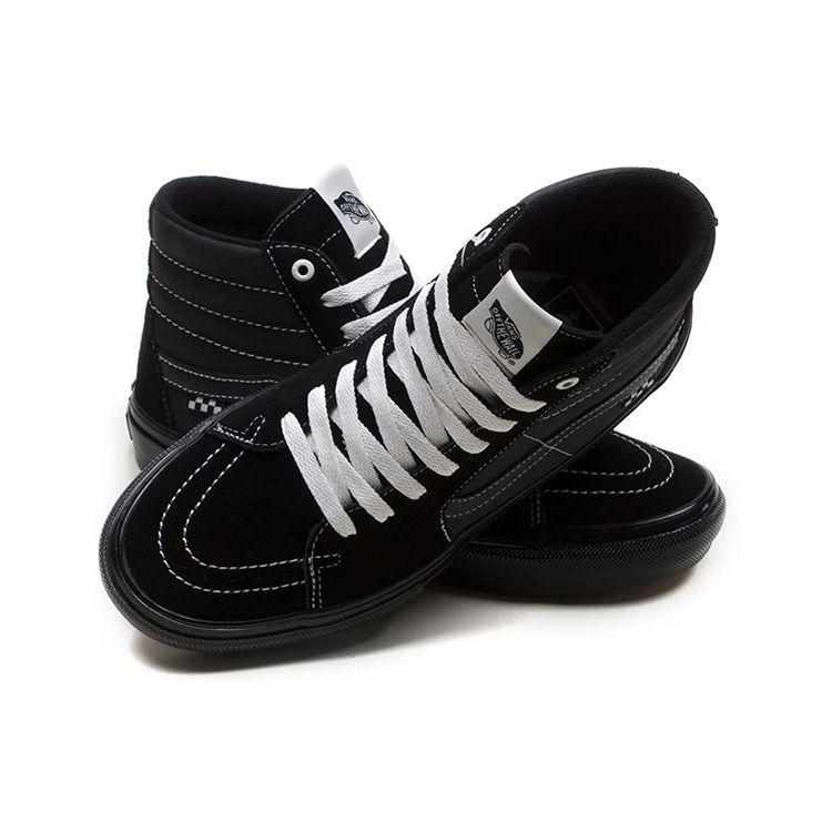 Vans Sk8 Retro High-Top Skate Shoes Unisex Sneakers Black VN0A5FCCBLK