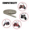 LUPING #35 Chain 160 Links 35 Chain Breaker For Mini Bike Coleman Powersports CT100U CC100X CK100 SK100 Baja Doodle Bug DB30 MBX10 MBX11 Mega Moto