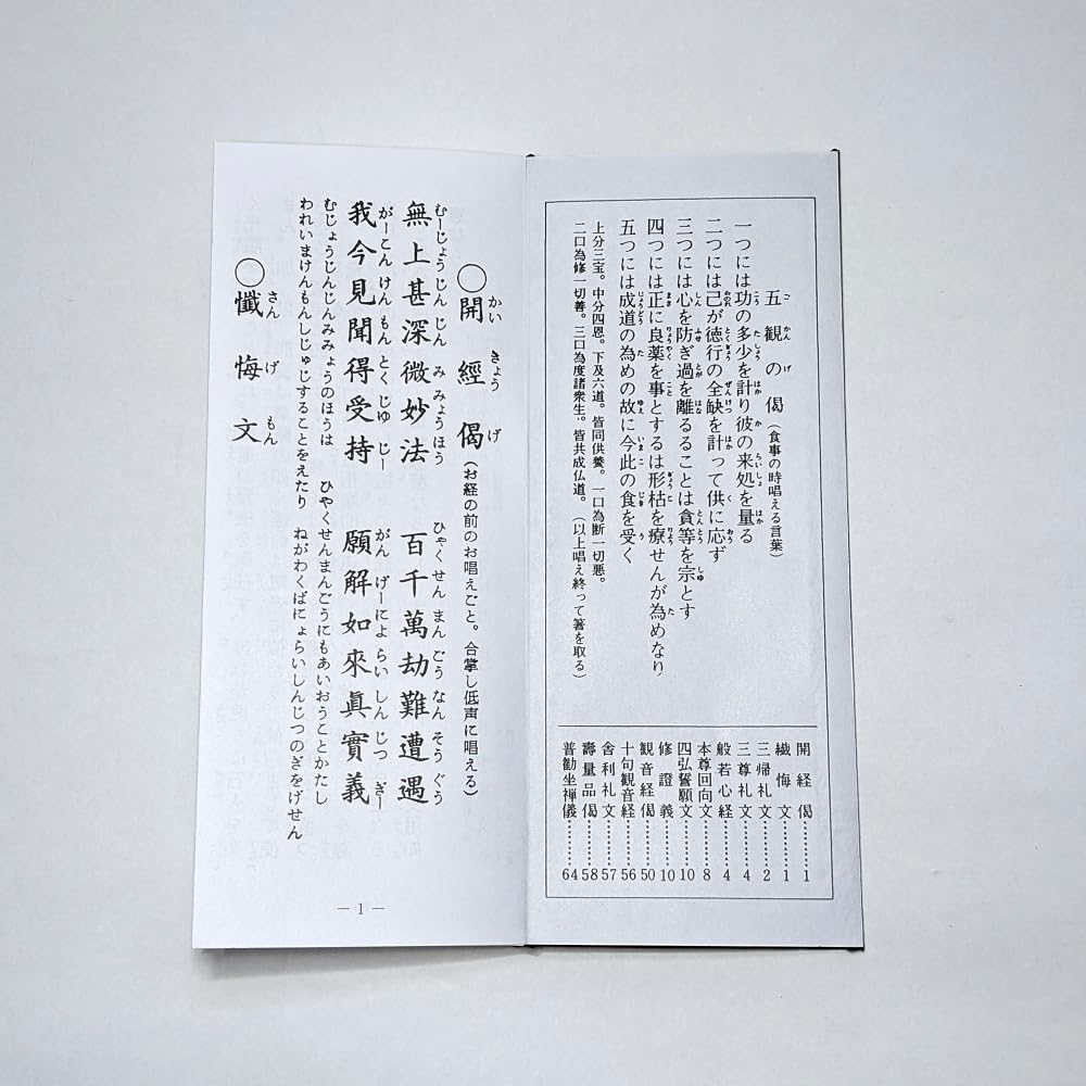 Irotan Sutra Book Shushogi Soto Zen