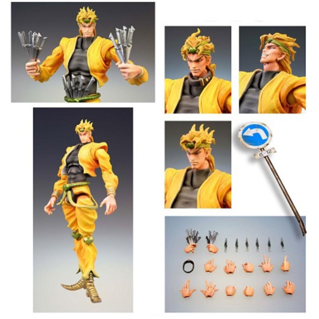 JOJO Anime Dio Brando The World Figur Kishibe Rohan Actionfiguren Gelenke Bewegliches Modell Spielzeug Sammlung Puppe Weihnachten Geburtstagsgeschenk
