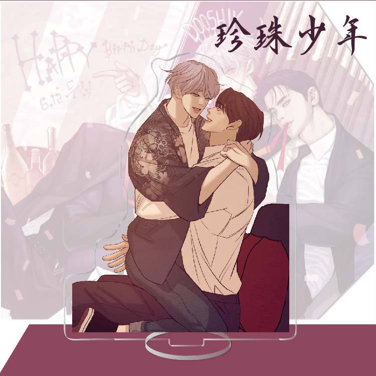 Pearl Youth Peripheral Acrylic Large Standee Zhiqi Hand-Made Desktop Decoration