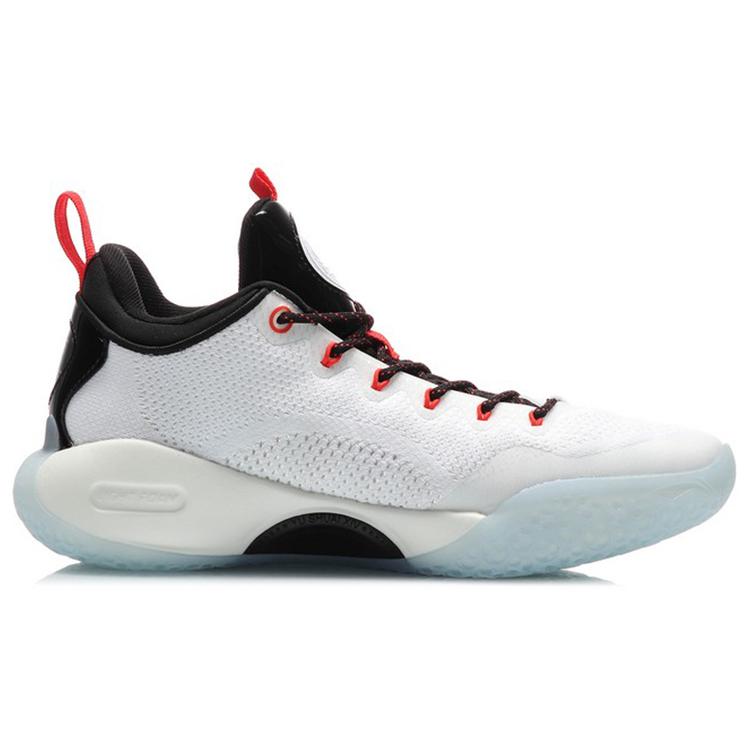 Li Ning Yushuai 14 Low Textile, TPU Cushioning Slip Resistant Abrasion Resistant Mid top Basketball Shoes Men's ABAQ067-2
