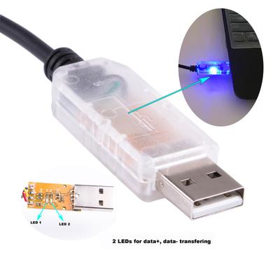 Cavo dati seriale FTDI USB a modulo 485 XLR RS485 1,8 m Cavo di controllo dell'illuminazione da palco QLC DMX512