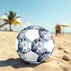 Cristiano Ronaldo Size5 Soccer Ball, Colorful, Suitable for All Ages, Machine-stitched, PVC Material, Competition Grade,durable and High Bounce