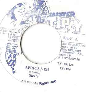 

7inch Record SIZZLA - Africa Yeh NONE Mister Tipsy 2004 Jamaica Reggae, Ska & Dub Used