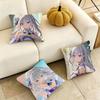 Emilia RRe ZZero Square DoubleSided Printed Pillow Case Bedroom Bedside Pillow Sofa Cushion Cover Gift