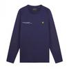 Lyle & Scott Mens Co-Ordinate Print Long-Sleeved T-Shirt