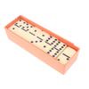 Domino Game Set With Box Melamine 28 Dominoes Tiles Gifts Professional Table Game Multifunctional For Family Game Decor