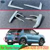For Toyota Raize Z A200A A200    ABS Chrome Rear Reflector Fog Light Lamp Cover Trim Bezel Frame Styling Garnish