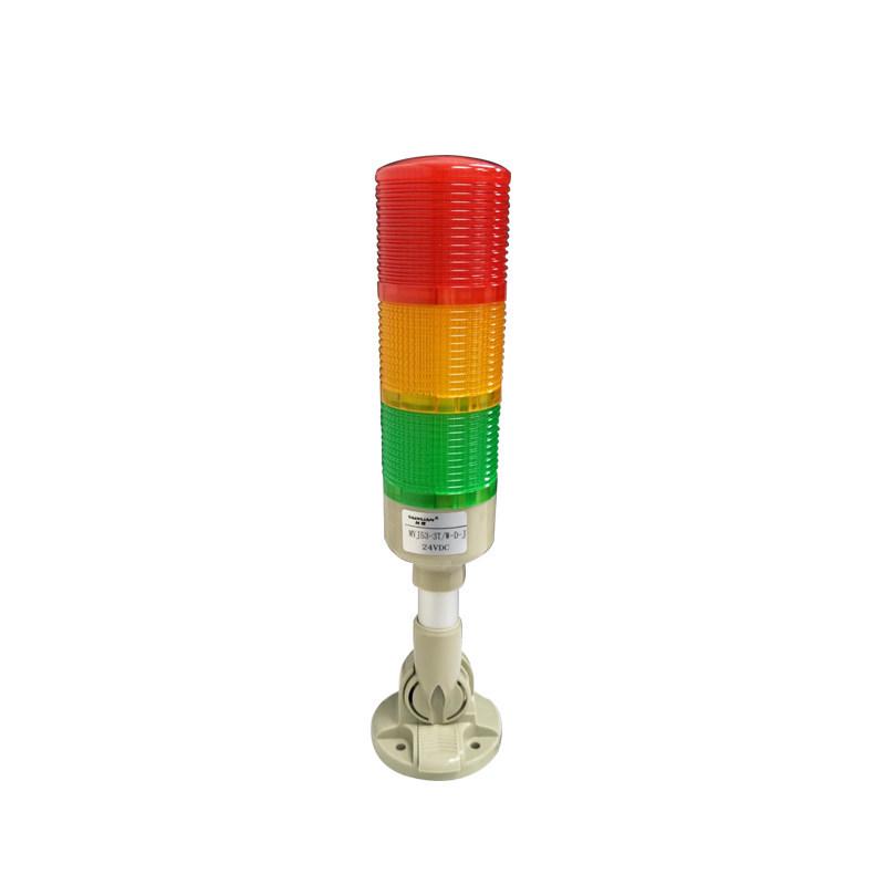 Foldable Multi-layer LED Warning Light with Sound and Three-color Alarm Signal Tower for Machine Tools