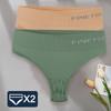 2PCS/Set M-2XL Bodyshaper G-String Panties Women Slim Underwear Female Lingerie Sexy Lady Thongs High Waist Underpants