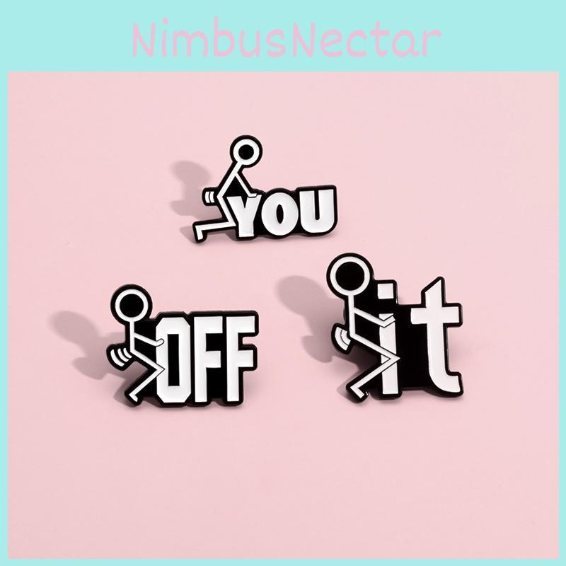 Cartoon Adorable Character Brooches In Alloy Material For Fashionable Unisex Decorations