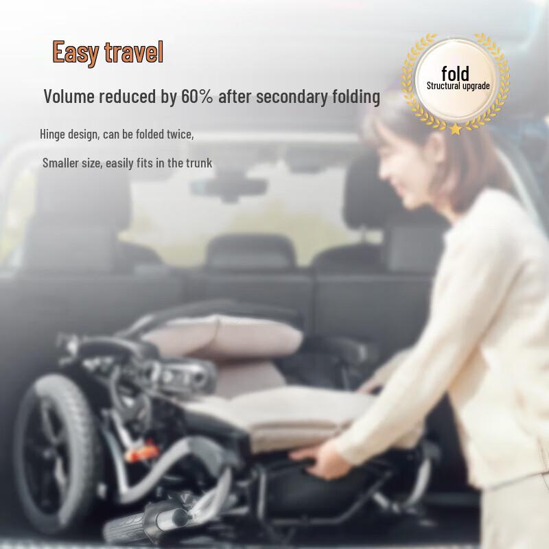 Yuwell D130EL Foldable Electric Wheelchair