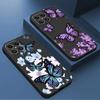 INS Retro Butterfly Cover Phone Case for Honor X9a Magic5 Lite 8X 70 X8a 90 Pro X8 X6 X7 X6a Magic5 Black Soft Funda Cases