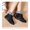 Warm Women's Snow Boots with Velcro Closure Waterproof Oversized Women's Boots Casual Women's Footwear