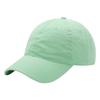 Washed premium baseball cap combed cotton women's deep top big brim cap trendy casual sunscreen hat