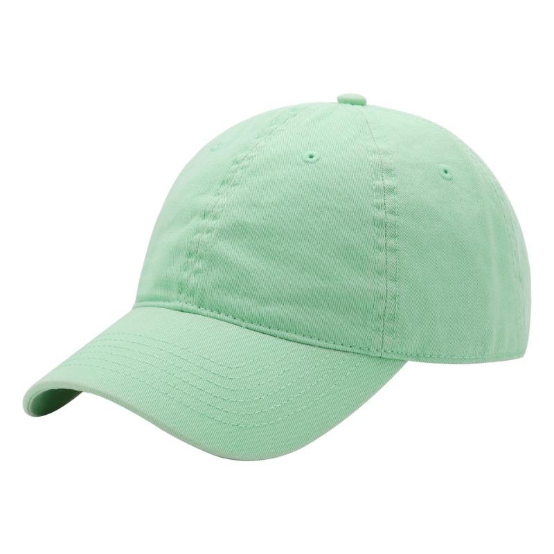 Washed premium baseball cap combed cotton women's deep top big brim cap trendy casual sunscreen hat
