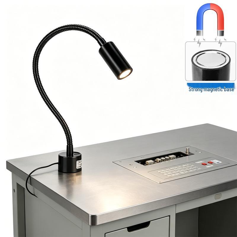 Magnetic Gooseneck CNC Machine Work Light for Lathes & Milling Machines